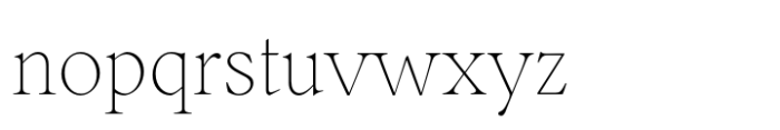 Inferi Extra Light Font LOWERCASE