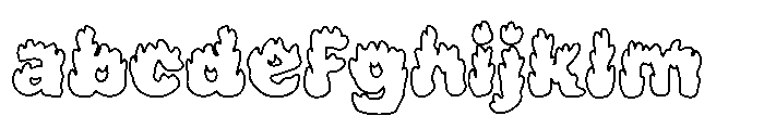Inferno Bloom Outline Regular FONT