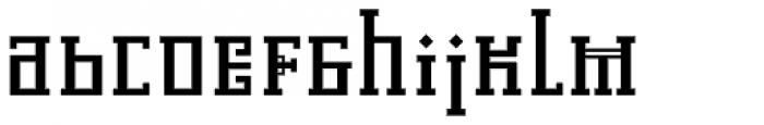 Infidel Regular Font LOWERCASE