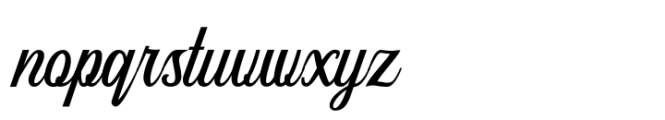 Infinity Paradise Font LOWERCASE