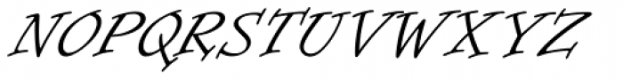 Informal Roman Font UPPERCASE
