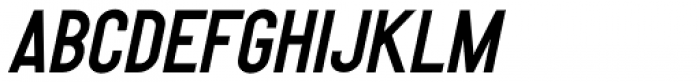 Informational Gothic Oblique JNL Font LOWERCASE