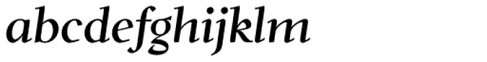 Ingleby II Bold Italic Font LOWERCASE