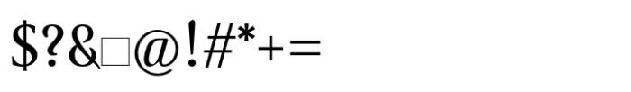 Ingleby II Regular Font OTHER CHARS