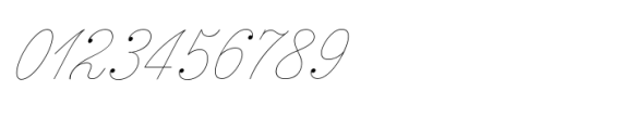 Inglesa Script Thin Font OTHER CHARS
