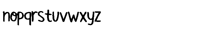 Ingo Banjo Handwriting Font LOWERCASE