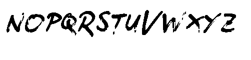 Ingos Marker Hand Normal Font UPPERCASE