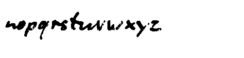 Ingos Marker Hand Normal Font LOWERCASE