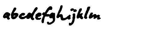 Ingos Marker Hand Very Strong FONT