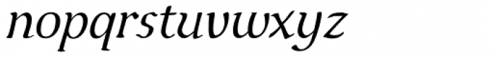 IngrianEuroika H Italic Font LOWERCASE