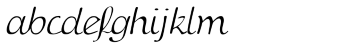 IngrianaCasual Light Italic FONT