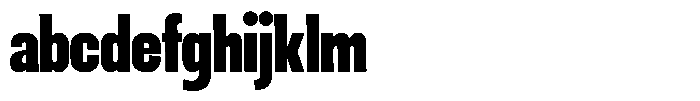 Ingrovia Black Condensed FONT