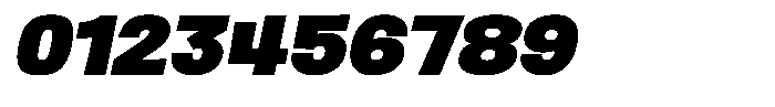 Ingrovia Black Expand Italic Font OTHER CHARS