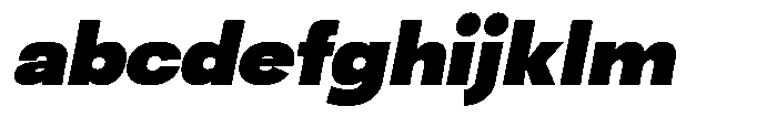 Ingrovia Black Expand Italic FONT