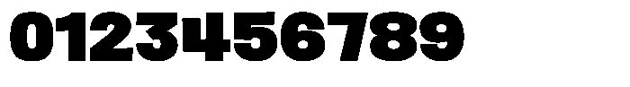 Ingrovia Black Expand Font OTHER CHARS