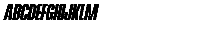 Ingrovia Black Italic Font UPPERCASE