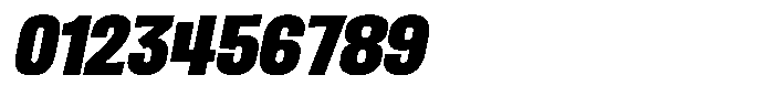 Ingrovia Black Narrow Italic Font OTHER CHARS