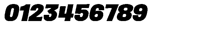 Ingrovia Black Norm Italic Font OTHER CHARS