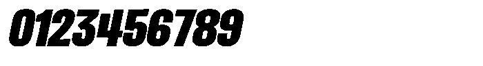 Ingrovia Black Semi Condensed Italic Font OTHER CHARS