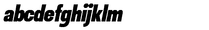 Ingrovia Black Semi Condensed Italic FONT