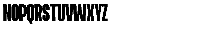 Ingrovia Black Font UPPERCASE