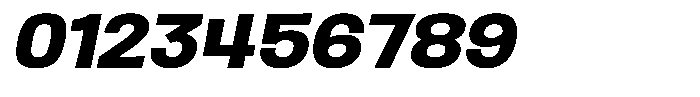 Ingrovia Bold Expand Italic Font OTHER CHARS