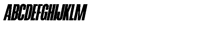 Ingrovia Bold Italic Font UPPERCASE
