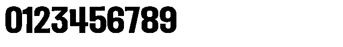Ingrovia Bold Narrow Font OTHER CHARS
