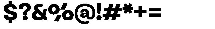 Ingrovia Bold Norm Font OTHER CHARS