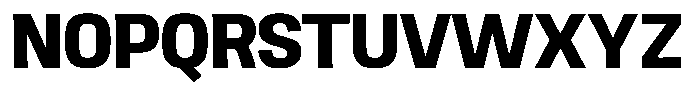 Ingrovia Bold Norm Font UPPERCASE