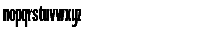 Ingrovia Bold Font LOWERCASE