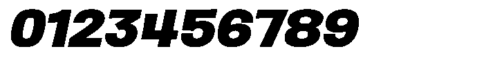 Ingrovia Extra Bold Expand Italic Font OTHER CHARS