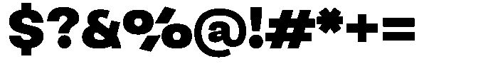 Ingrovia Extra Bold Expand Font OTHER CHARS