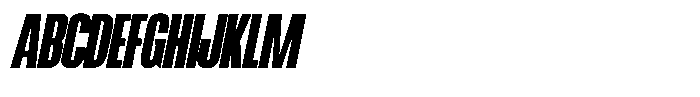 Ingrovia Extra Bold Italic Font UPPERCASE