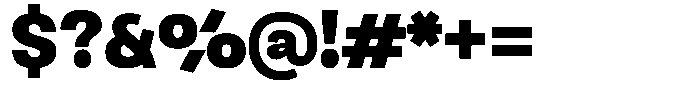 Ingrovia Extra Bold Norm Font OTHER CHARS