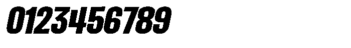 Ingrovia Extra Bold Semi Condensed Italic Font OTHER CHARS