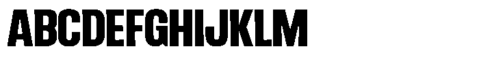 Ingrovia Extra Bold Semi Condensed Font UPPERCASE