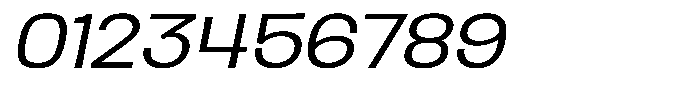 Ingrovia Light Expand Italic Font OTHER CHARS