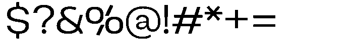 Ingrovia Light Expand Font OTHER CHARS