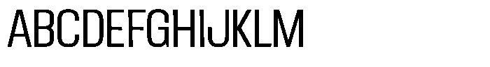 Ingrovia Light Narrow Font UPPERCASE