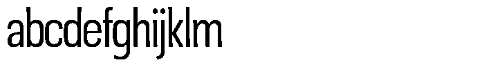 Ingrovia Light Narrow FONT