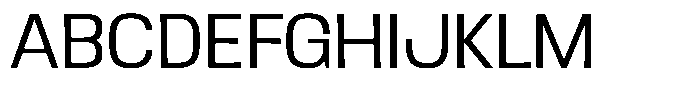 Ingrovia Light Norm Font UPPERCASE