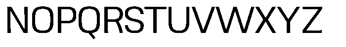 Ingrovia Light Norm Font UPPERCASE