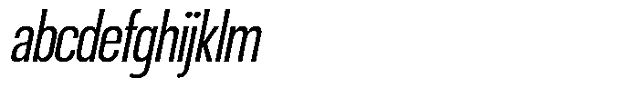 Ingrovia Light Semi Condensed Italic FONT