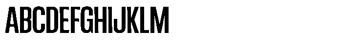 Ingrovia Medium Condensed Font UPPERCASE