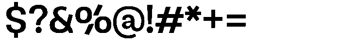Ingrovia Medium Norm Font OTHER CHARS