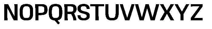 Ingrovia Medium Norm Font UPPERCASE