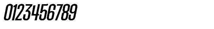 Ingrovia Regular Condensed Italic Font OTHER CHARS