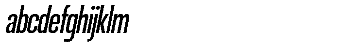 Ingrovia Regular Condensed Italic FONT
