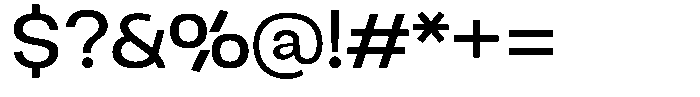 Ingrovia Regular Expand Font OTHER CHARS